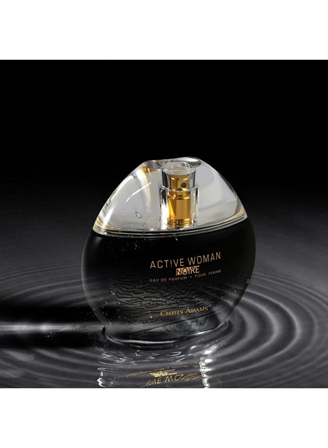 chris adams Active Woman Noire Eau De Parfume 80 ML - Image 4