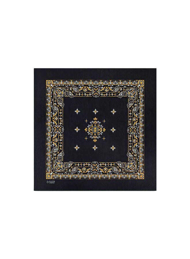 Bycc Bynn 4-Pack 100% Cotton Bandana Set, Vintage Graphic Print, 22x22 inches, Assorted 4, 22x22inches - Image 5
