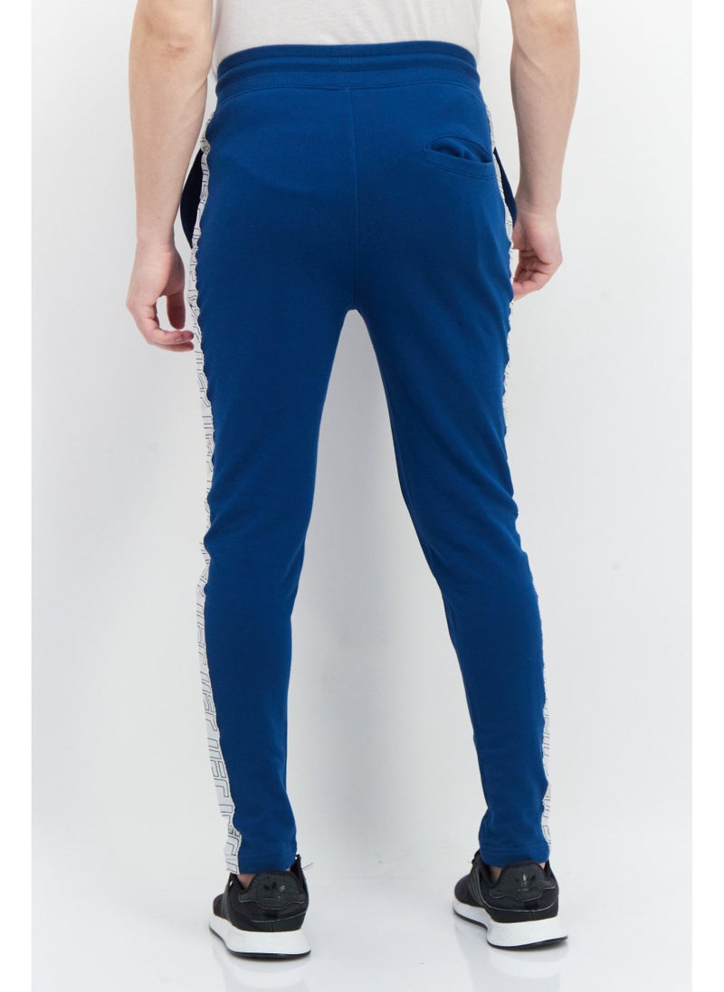 Ufc Men Sportswear Fit Drawstring Training Sweatpants, Teal Blue - Image 5