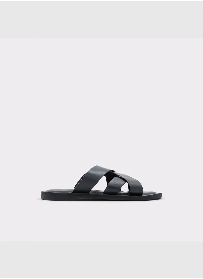الدو Genuine Leather Sandal Flat Heel