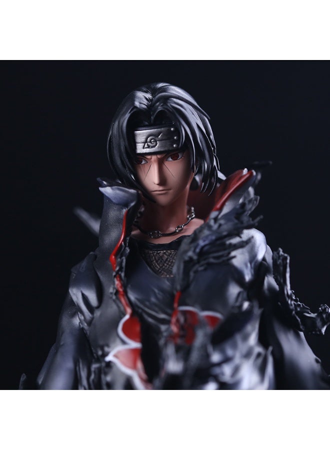 Naruto Iron Curtain Uchiha Itachi with Enigmatic Aura, Trendy Anime Figure, Perfect for Decoration and Gifting - Image 1