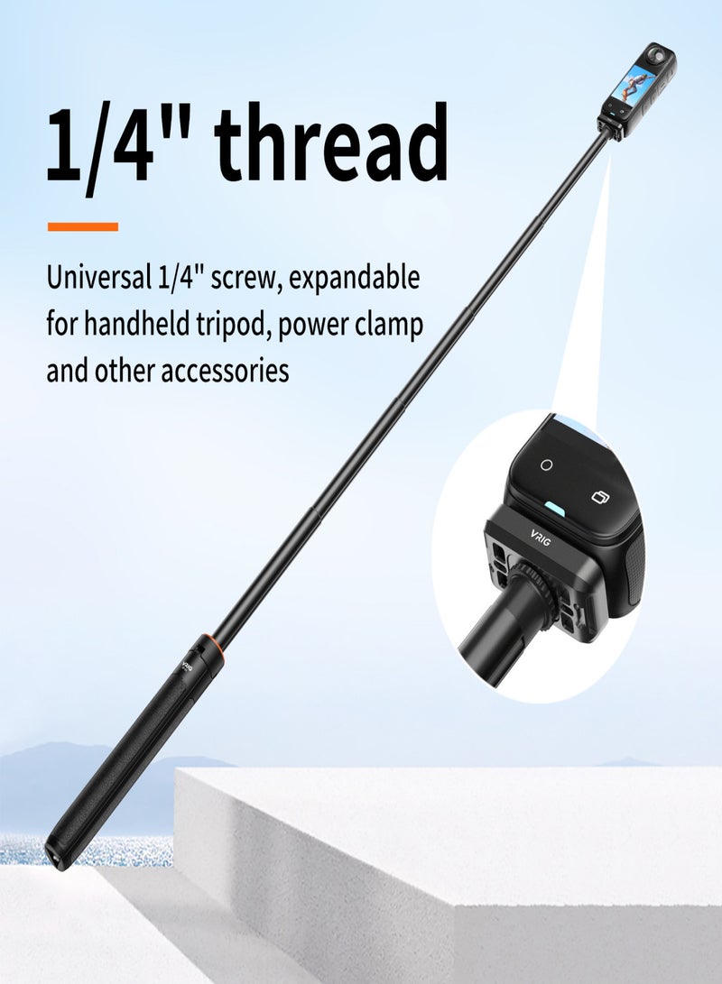 في ار اي جي قاعدة محول VRIG AC19 3 في 1 مغناطيسية سريعة الفك، بديل لحامل الكاميرا Insta360 X4 - Image 2