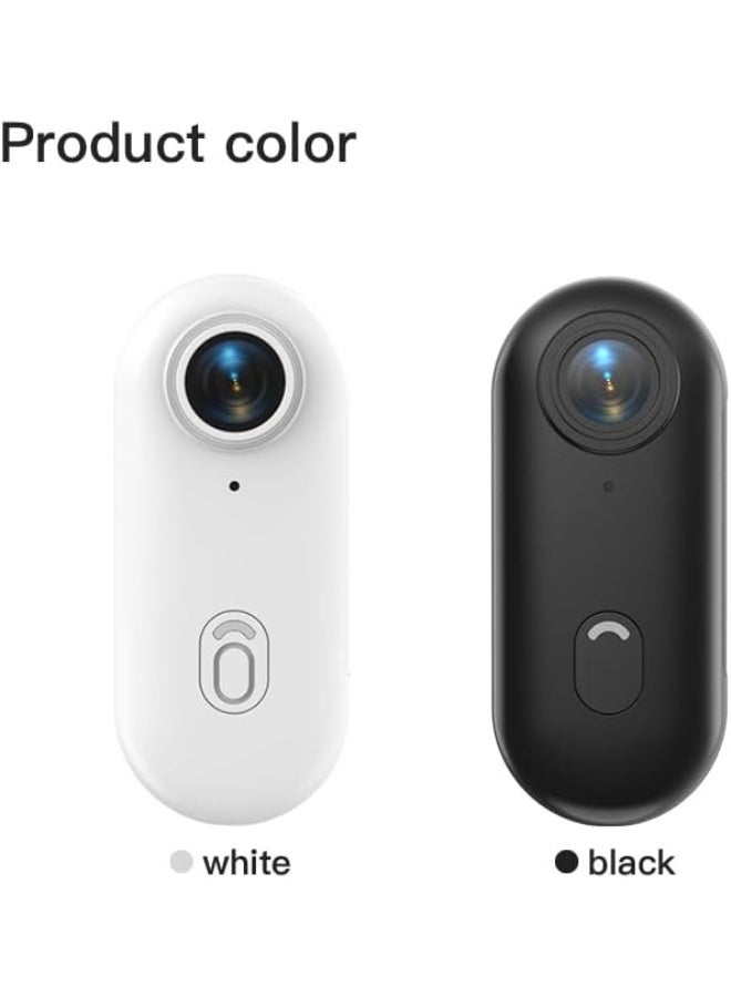 4K Mini Action Camera WiFi Magnetic Wearable Body Cam, 1080P Thumb Camera H.265, 30M Waterproof Helmet Camera with Clip, Hands-Free POV Sports Camera for Cycling, Motorcycle, Vlogging Thumb-Sized Magnetic Action Cam with 30m Waterproof, 360° Clip, 150-Min Battery, Wi-Fi, Hands-Free POV Recording - Image 2
