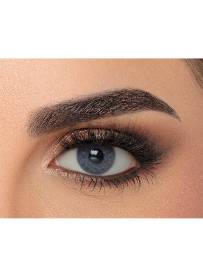 MyLens Blue Monthly Disposable Colored Contact Lenses Unisex Cosmetic Contact Lenses - Image 1