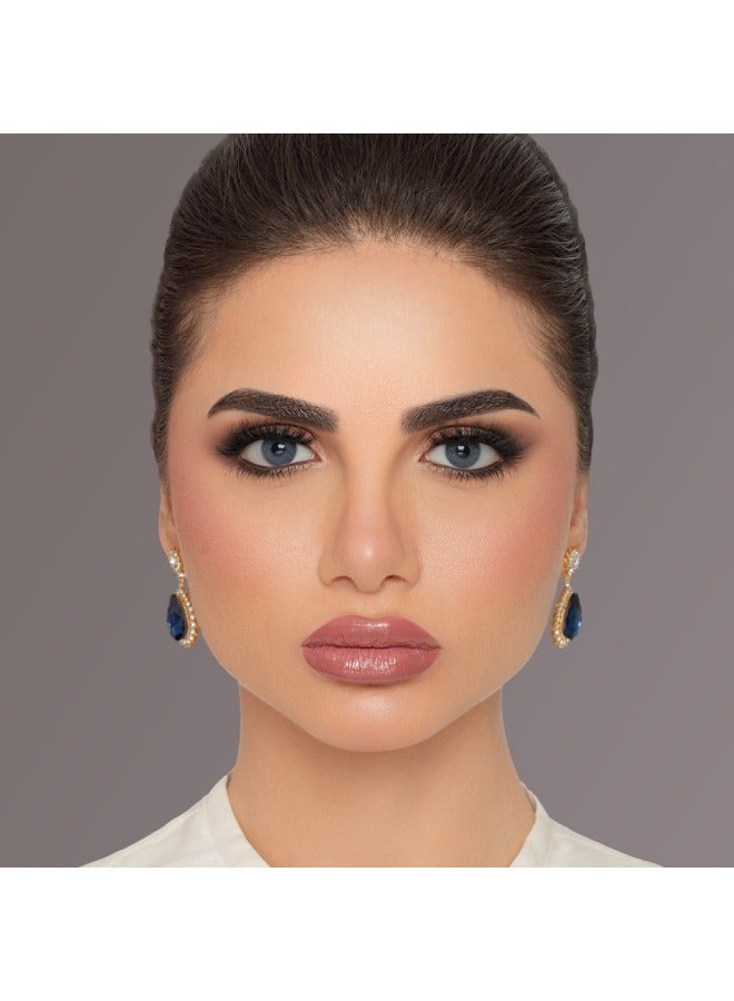 MyLens Blue Monthly Disposable Colored Contact Lenses Unisex Cosmetic Contact Lenses - Image 2