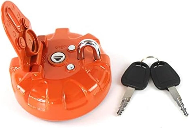 QASULER Locking Fuel Tank Cap with Keys for Doosan DH300 - Image 5