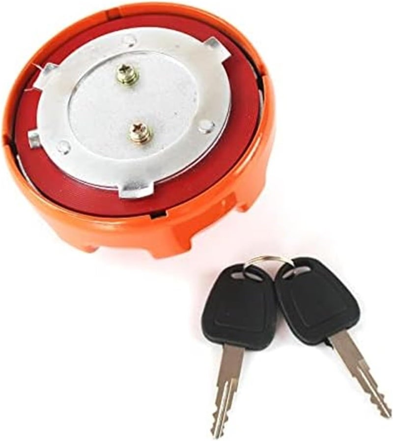 QASULER Locking Fuel Tank Cap with Keys for Doosan DH300 - Image 3