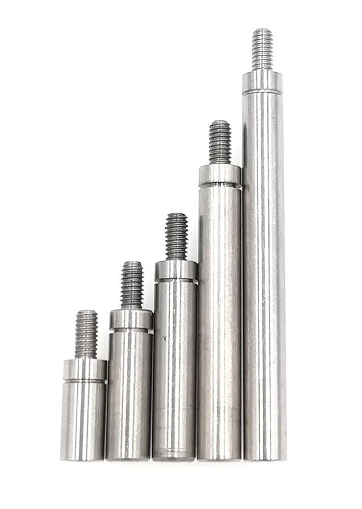 suxing Dial Digital Indicator Extension Stem Rod 4.5mm Diameter M2.5 Thread 10mm to 105mm Long by Assembly(M2.5 Thread) - Image 1