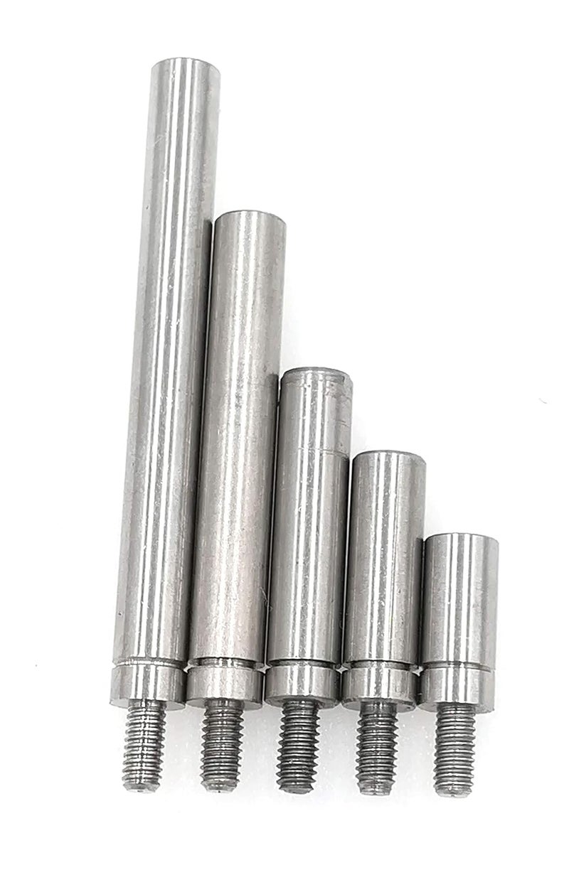 suxing Dial Digital Indicator Extension Stem Rod 4.5mm Diameter M2.5 Thread 10mm to 105mm Long by Assembly(M2.5 Thread) - Image 4