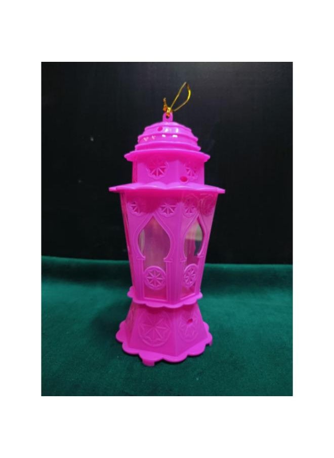 Generic Plastic Ramadan Lantern For Kids with lights and ramadan songs  - Image 1