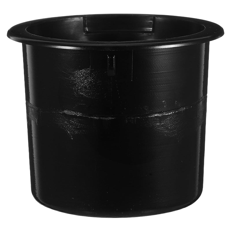 Universal Car Cup Holder Insert 95mm Outer Diameter 83mm Inner Diameter Black ABS Plastic - Image 2