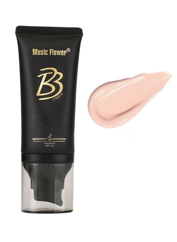 Music Flower BB Cream Multi solutions waterproof & sweatproof Vitamin 