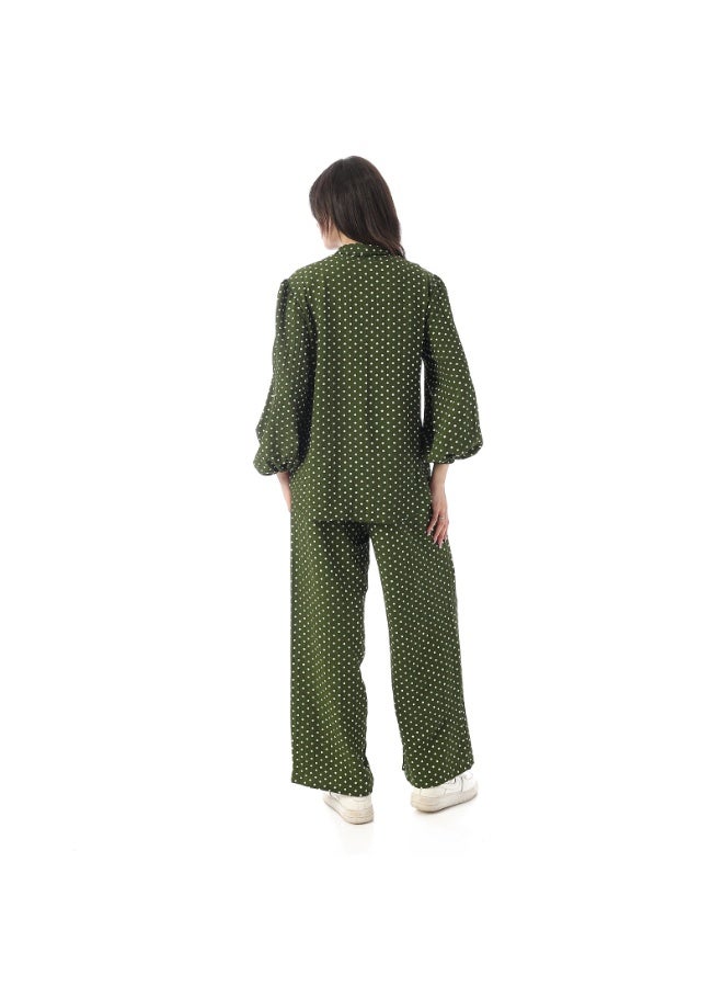 Women's Summer Suit Casual 2 Piece Outfit Lightweight Matching Set Soft Breathable Comfortable Fashion Lounge Wear Elegant Daily Wear Travel Vacation Office Street Style - Image 3