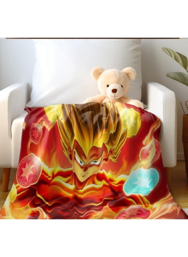 general Children's or student cartoon flannel thin blanket (warm and comfortable, suitable for sleep, games) 100cm*150cm - 598 - Image 4