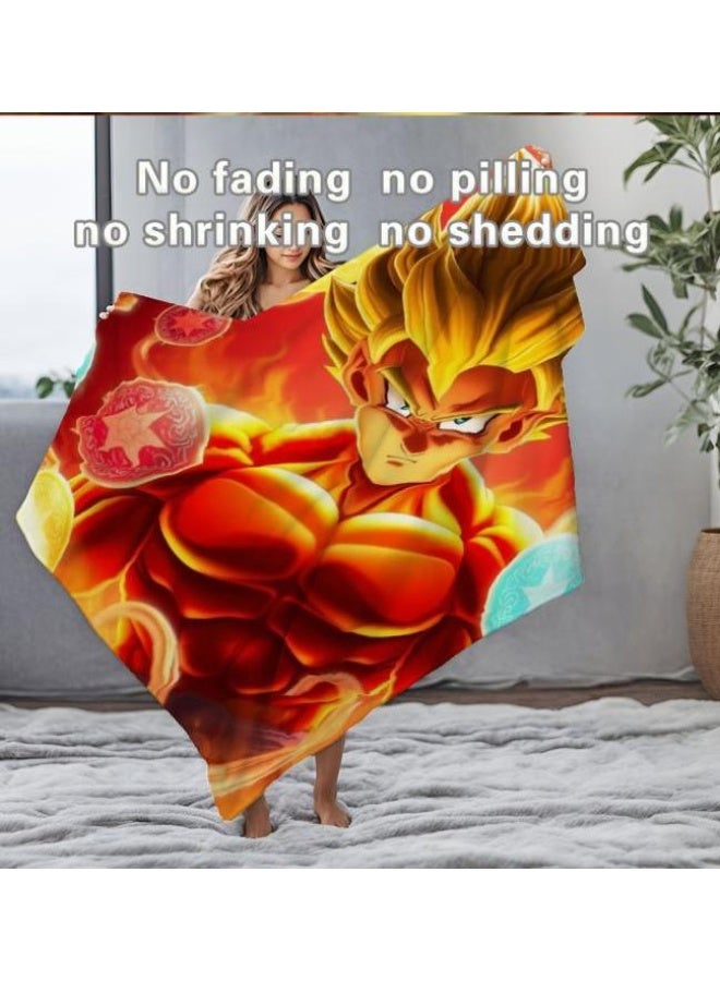 general Children's or student cartoon flannel thin blanket (warm and comfortable, suitable for sleep, games) 100cm*150cm - 598 - Image 5