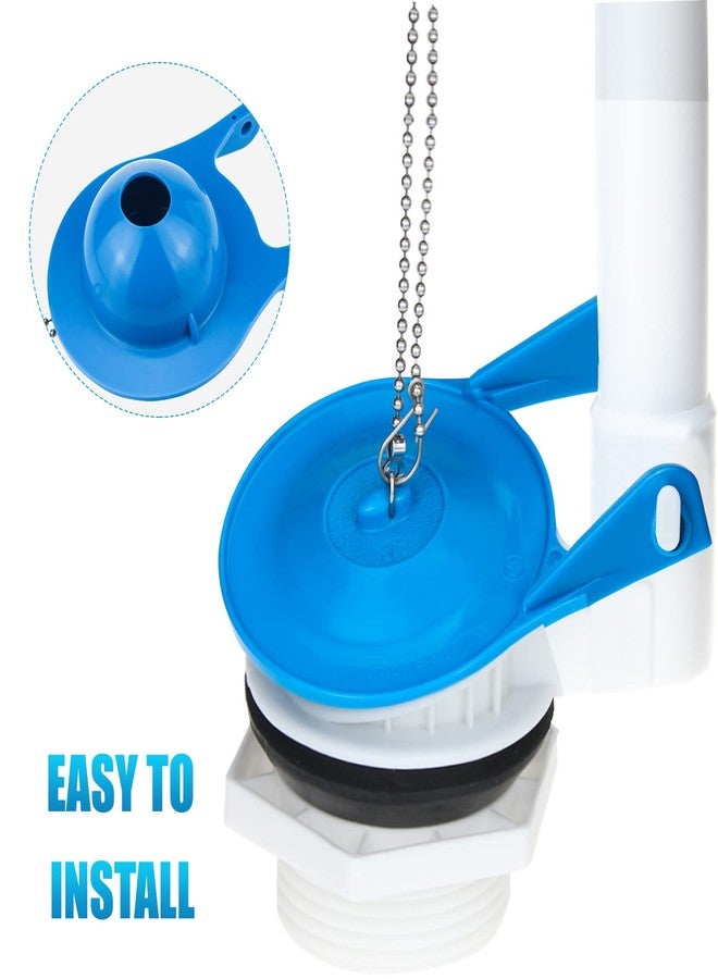 Ullnosoo Toilet Flapper Replacement for Gerber, 2 Pack 3 inch for Gerber 99-788 with 2 Toilet Handle Chains Rubber Water Saving, Easy to Install - Image 5
