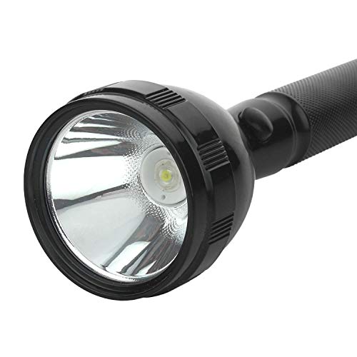 Care4 Care 4 9050 High Power Long Life Flashlight - Rechargeable and Two Bulb LED Torch Emergency Light (Black) - Image 5