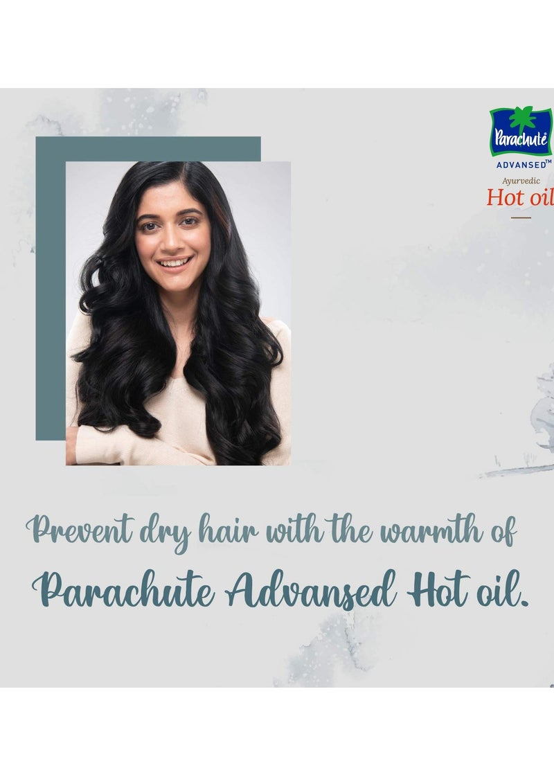 Parachute Parachute 100% Pure Coconut Oil 1L and Advansed Ayurvedic Hot Oil 400ml With 90ml  - Image 5