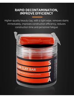 Excefore Car Clay Bar, Premium Grade Clay Bars, Detailing Magic Clay Bar Cleaner, Auto Wash Bars with Washing and Adsorption Capacity, for Car Wash Car Detailing Clean,RV, Bus,Glass Cleaning (3 Pack 300g)  - Image 2