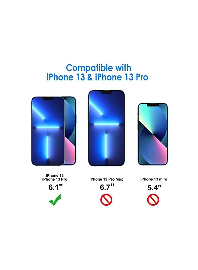 Jetech Screen Protector For Iphone 13 And Iphone 13 Pro 6.1-Inch, Tempered Glass Film, 3-Pack - Image 3