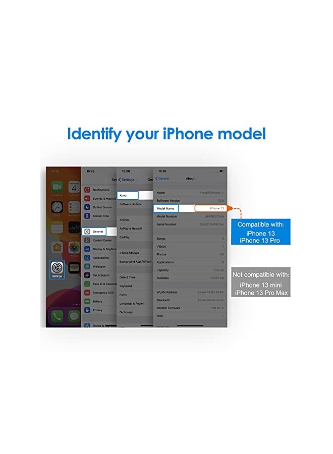 Jetech Screen Protector For Iphone 13 And Iphone 13 Pro 6.1-Inch, Tempered Glass Film, 3-Pack - Image 4