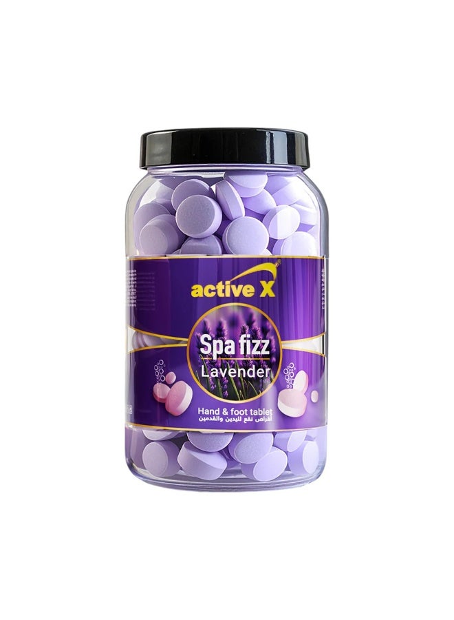Active X Spa Fizz Hand & Foot / Pedicure & Manicure Spa Treatment Lavender 3kg