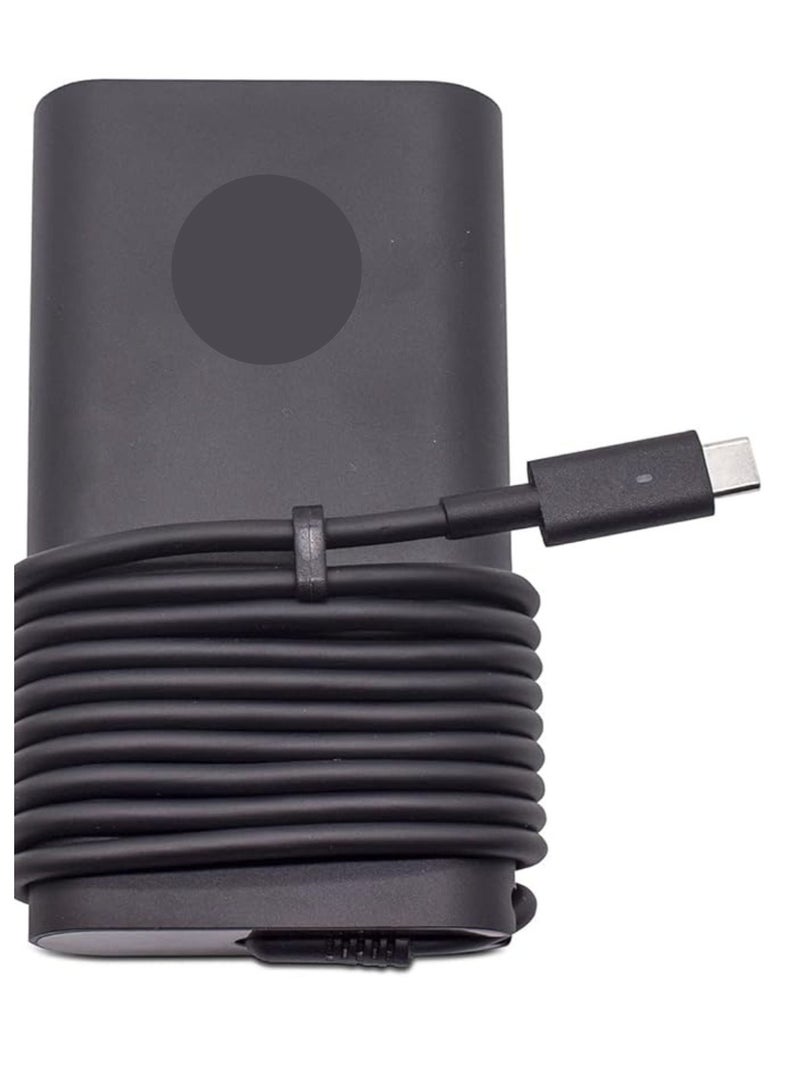 Terabyte محول طاقة بديل ديل 130 واط لجهاز اللابتوب مدخل USB نوع C جهد الإدخال: 100 فولت - 240 فولت 50/60 هرتز - Image 1