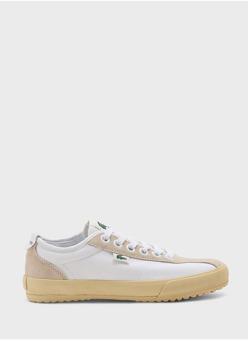LACOSTE - Vulcanized Backslam Low Top Sneakers - Image 1