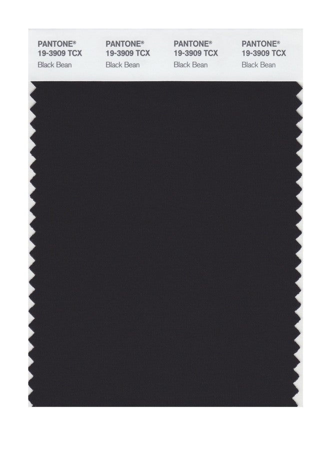 Pantone 19-3909 TCX Smart Color Swatch Card, Black Bean - Image 1