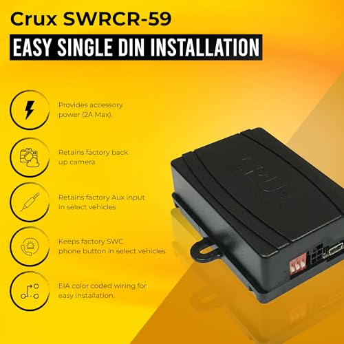 Crux SWRCR-59 Install an Aftermarket Radio in Select 2004-2013 Chrysler, Dodge & Jeep Vehicles and Retain Steering Wheel Controls - Image 4