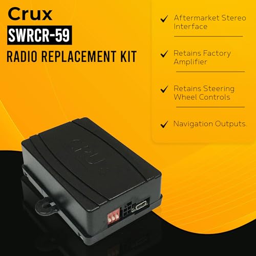 Crux SWRCR-59 Install an Aftermarket Radio in Select 2004-2013 Chrysler, Dodge & Jeep Vehicles and Retain Steering Wheel Controls - Image 2
