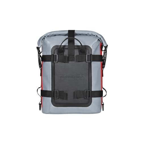 ViaTerra Waterproof Motorcycle Tail Bag 8L – Compact Rear Seat Tool Bag, Universal Fit Dry Bag for Motorbike, Small Luggage for Commuting, Dual Sport & Adventure Riding - Image 2