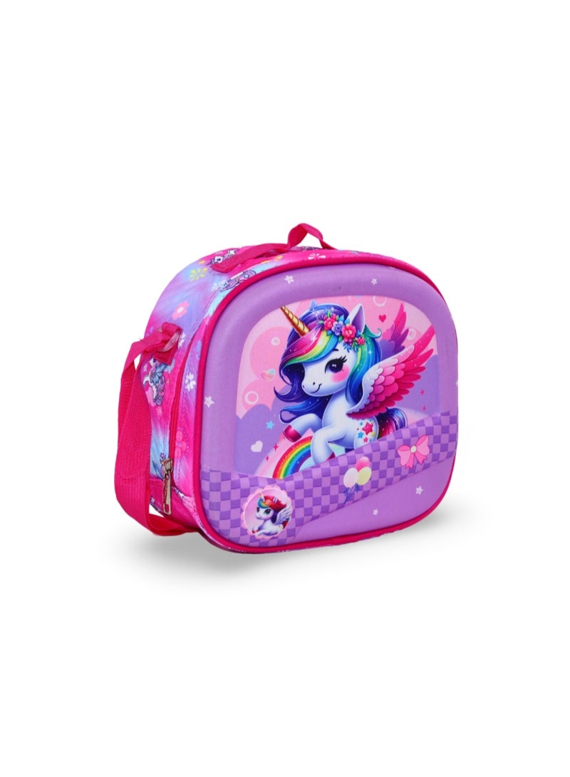 Migo Unicorn Lunch Bag – Pink - Image 1