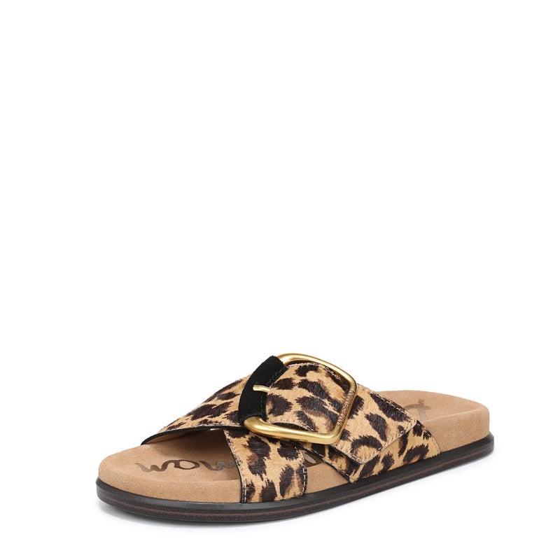Sam Edelman Women's Darla Slide Sandal, Cyprus Tan Multi, 9 - Image 1