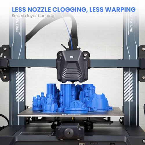 ELEGOO PLA Filament 1.75mm White 2KG, 3D Printer Filament Dimensional Accuracy +/- 0.02mm, 2 Pack 1kg Cardboard Spool(2.2lbs) 3D Printing Filament Fits for Most FDM 3D Printers - Image 5