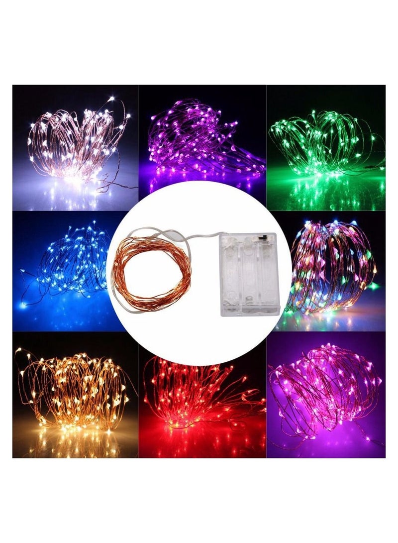 Sharpdo Transparent Battery Box Flexible Silver Copper Wire Lamp - Image 5