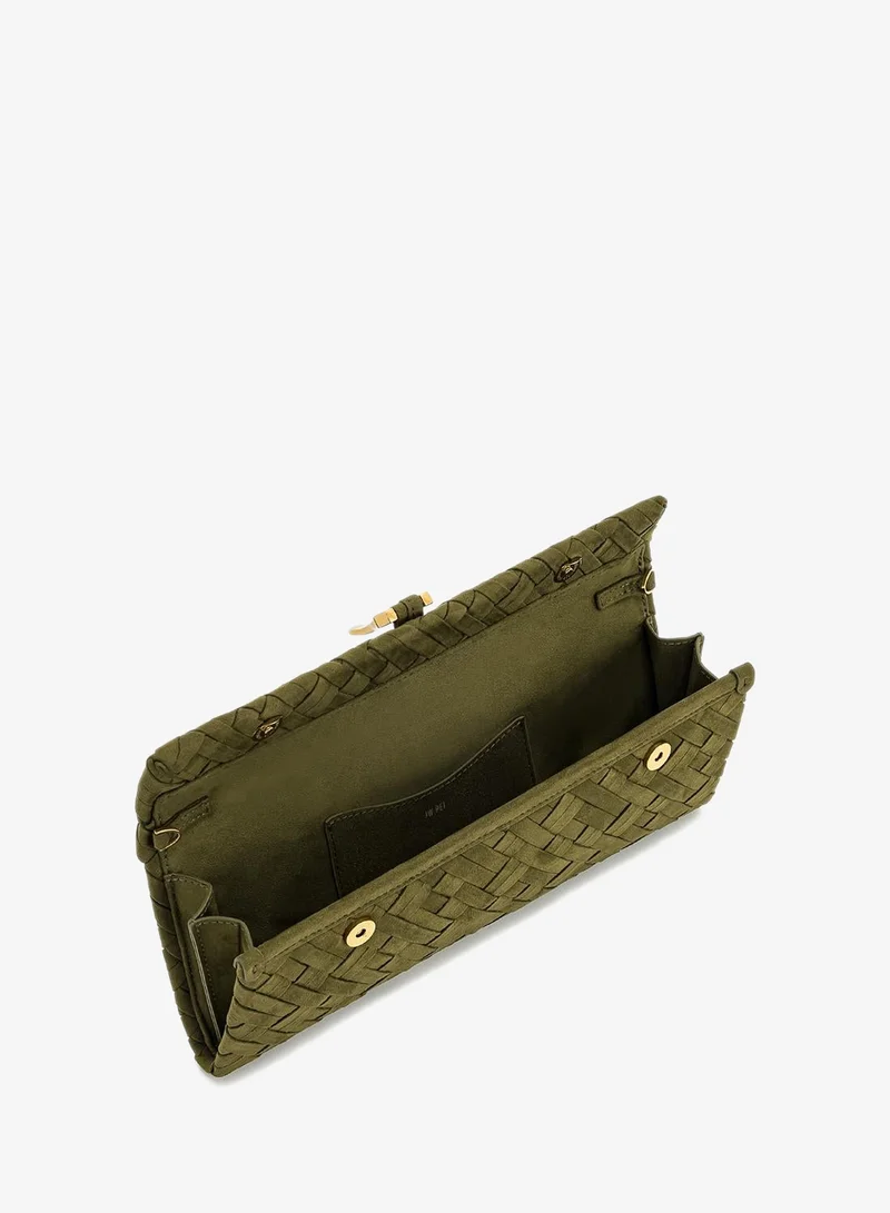 JW PEI  Zaria Woven Clutch for Women | Best Price UAE