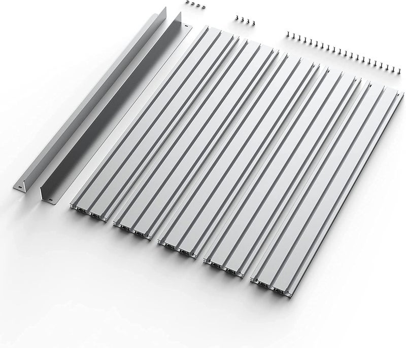 Genmitsu TSlot Table 6060 Extension Aluminum Spoilboard for CNC Router Machine PROVerXL 4030 XYAxis Extension Kit 840 x 600 x 15mm 331x 236x 06