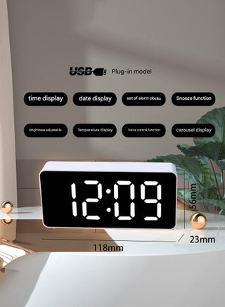 Intelligent Silent LED Luminous Mirror Multifunctional Electronic Clock Alarm Clock - pzsku/ZDFC02EF4F48FC41666F4Z/45/1746210107/a87fcd60-b3eb-4f67-8ce0-564256ea5e81
