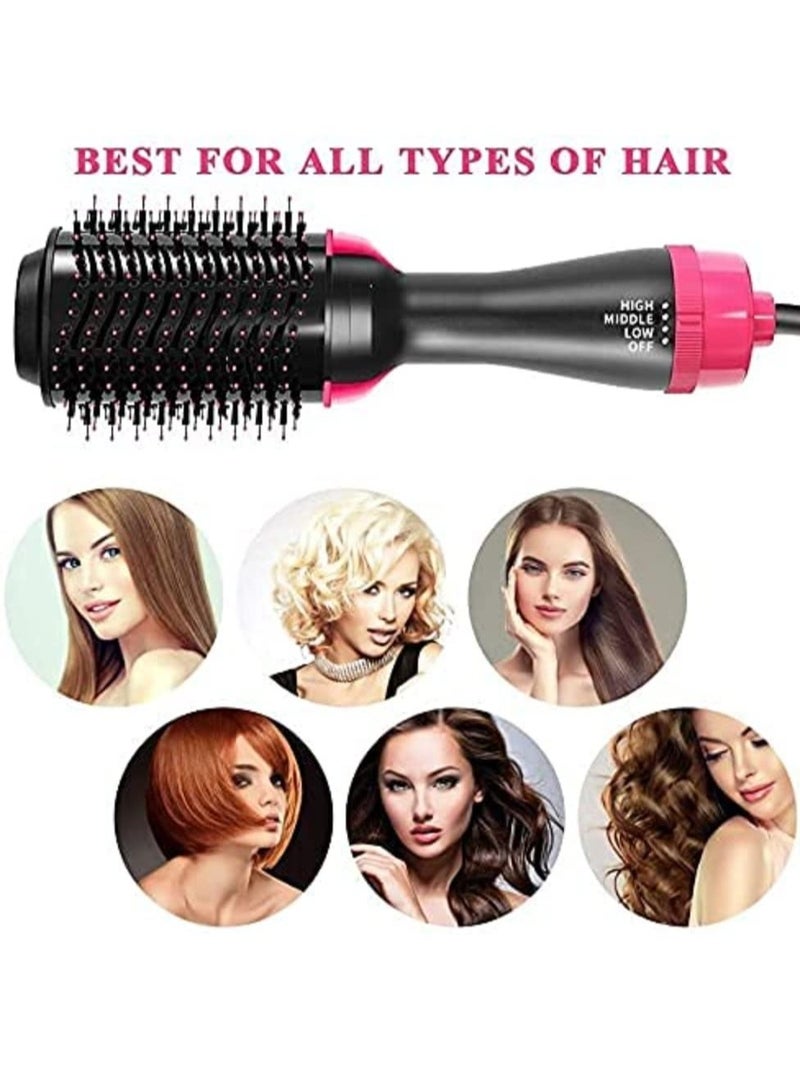 general One Step Hair Dryer and Volumizer,Hot Air Blow Brush for Women, One Step Styler, All Hair Types One Step Hair Dryer and Volumizer,Negative Ion Hair Straightener Curler for All Hairstyle - Image 2