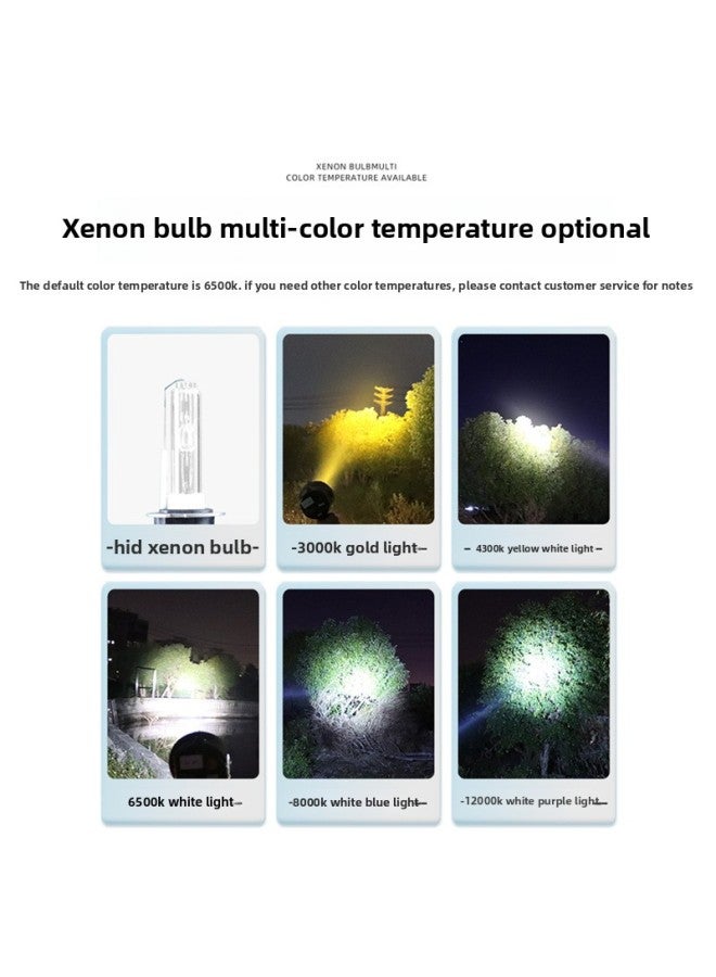 12V Super Light Fishing Lamp Xenon Outdoor Strong Light Long-range Night Fishing Lamp Rush To The Sea Zoom 18 Lamp Holder Tripod-Color:65w 18cm Rotating Zoom 552b With Tripod  - Image 3