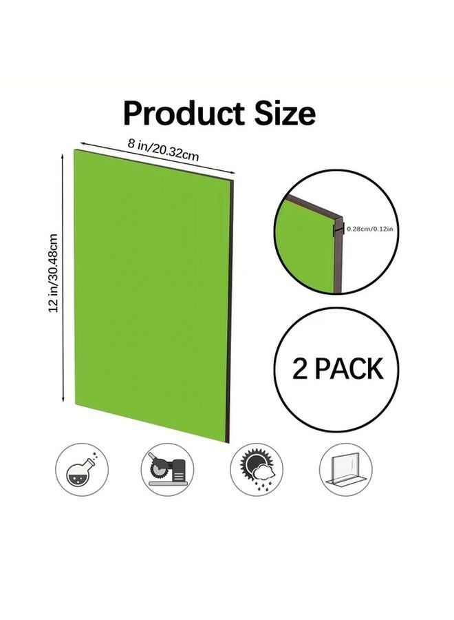 Polychrome Acrylic Board 8x12 Inches 1 8 Thick Blank For DIY Projects Crafts - Image 3