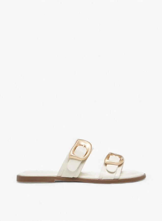 بابريكا صندل مفتوح بكعب مع إبزيم