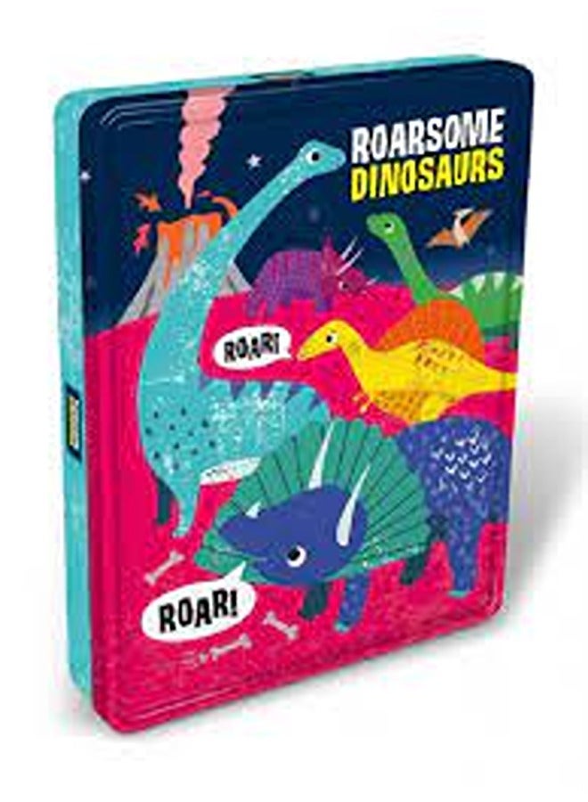 Roarsome Dinosaurs Tin of Book