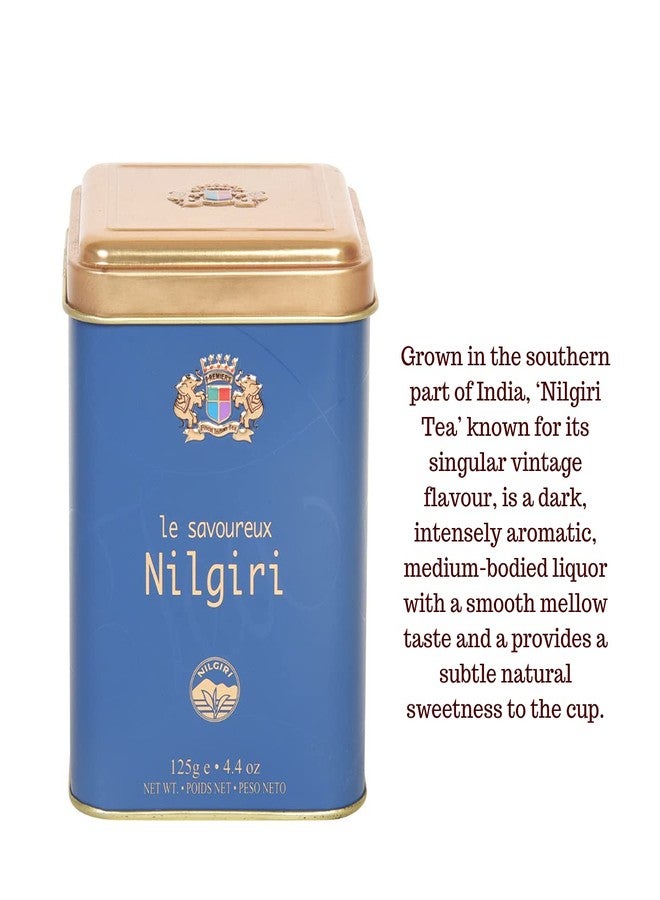 Premiers 3-in-1 Tea Gift Set | 187 Cups | 375 Grams | Darjeeling Black + Assam + Nilgiri |PMS Series | Elegant Square Metal Caddy | PMS Series - Image 4