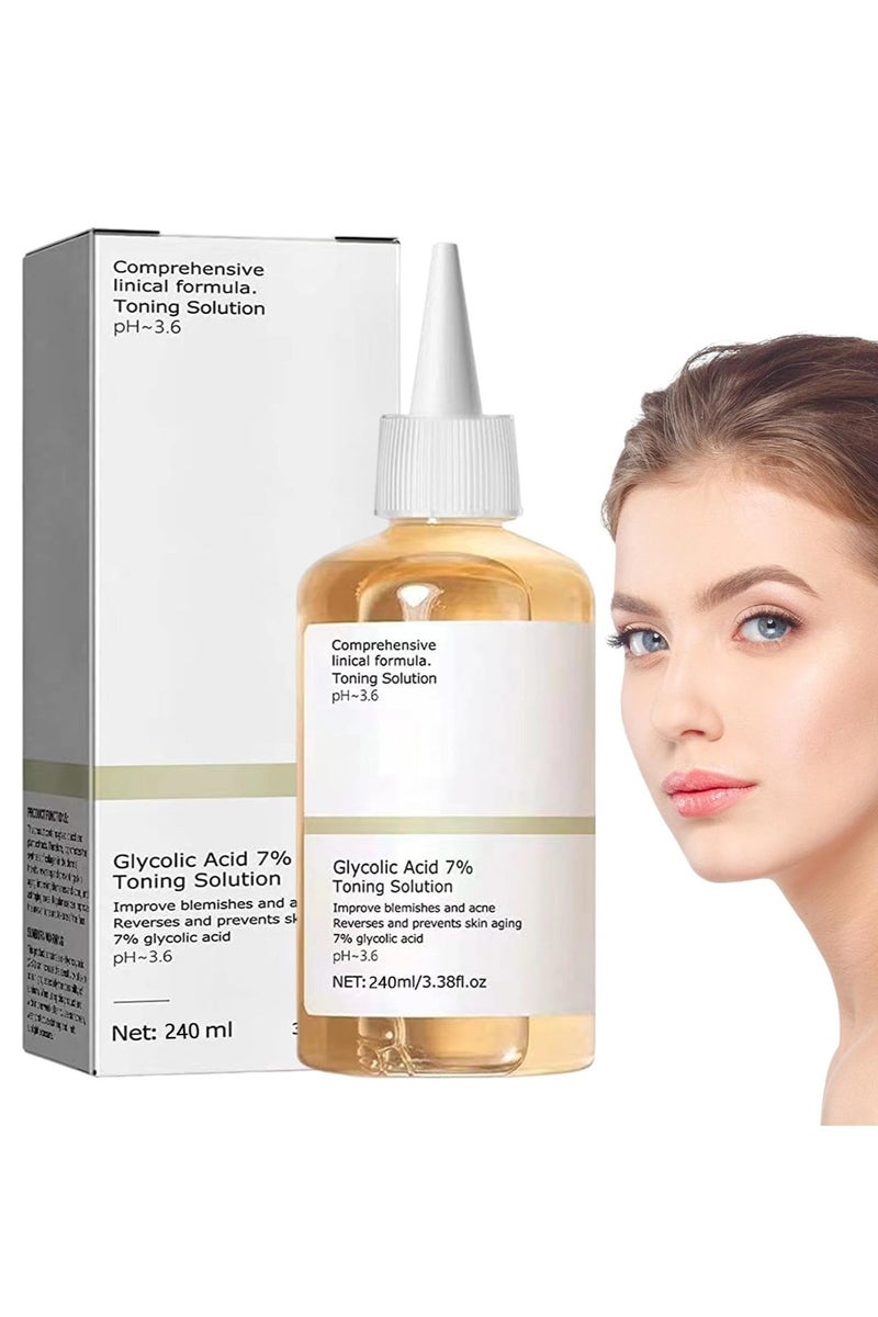 سكين سير كوزكاتيكس محلول توحيد لون البشرة بحمض الجليكوليك 7%، 240 مل - Image 1