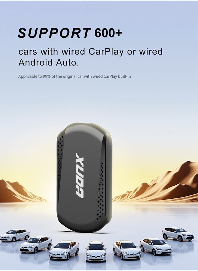 Xuda - Android 14 Wireless Carplay/Android Auto 3in1 2+16GB Support Netflix Youtube Wireless Carplay Suitable For 99% Of Cars With Wired Carplay - Image 1