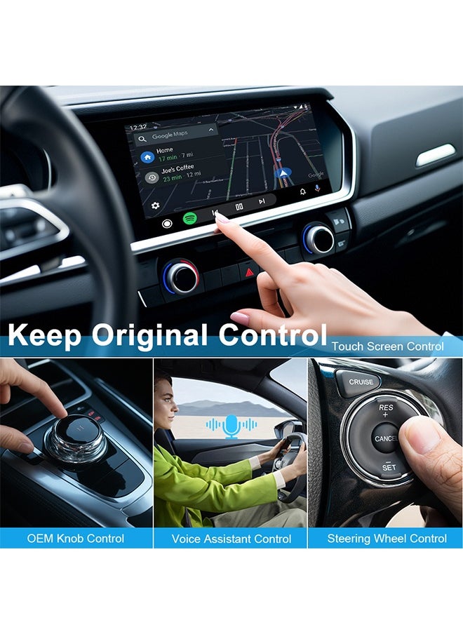 Xuda - Android 14 Wireless Carplay/Android Auto 3in1 2+16GB Support Netflix Youtube Wireless Carplay Suitable For 99% Of Cars With Wired Carplay - Image 1