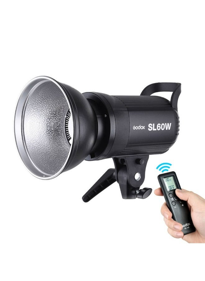 Godox Godox SL-60W 60WS 5600±300K White Version Video Light Wireless Control Continuous on Photography Studio Light (SL-60W)  - Image 1