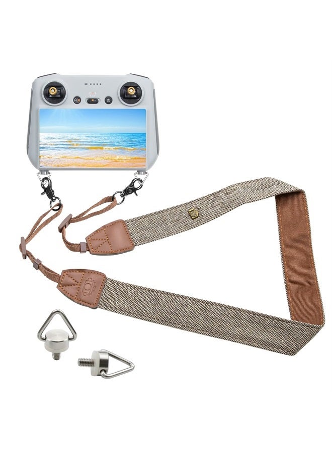 Hanatora Lanyard Neck Strap with Screws for DJI RC,RC 2,RC Pro,Smart Controller,Mini 3,Mini 3 Pro,Mavic 3 Classic/Cine,Air 3/2/2S,Mavic 2 Drone Remote Controller Accessories - Image 1